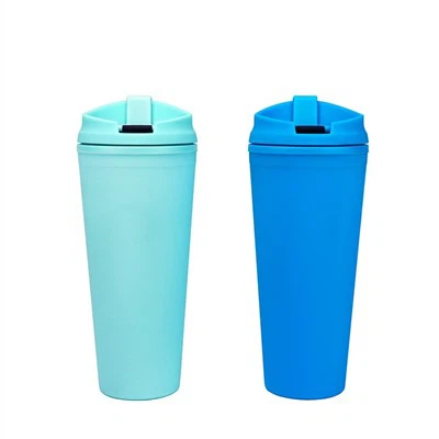 Copas de vaso de 24 oz personalizadas con tapa de tope